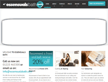 Tablet Screenshot of essensualsbath.com